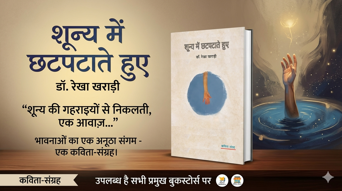 सशक्त भावाभिव्यक्ति से संपृक्त है – शून्य में छटपटाते हुए