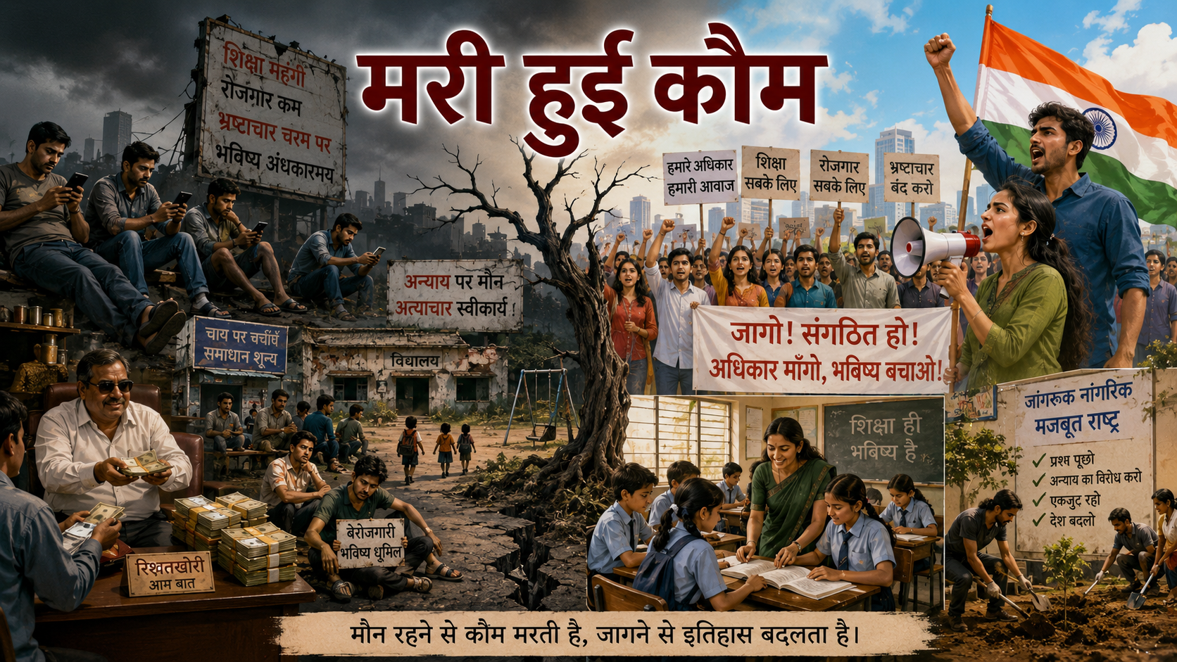 मरी हुई कौम