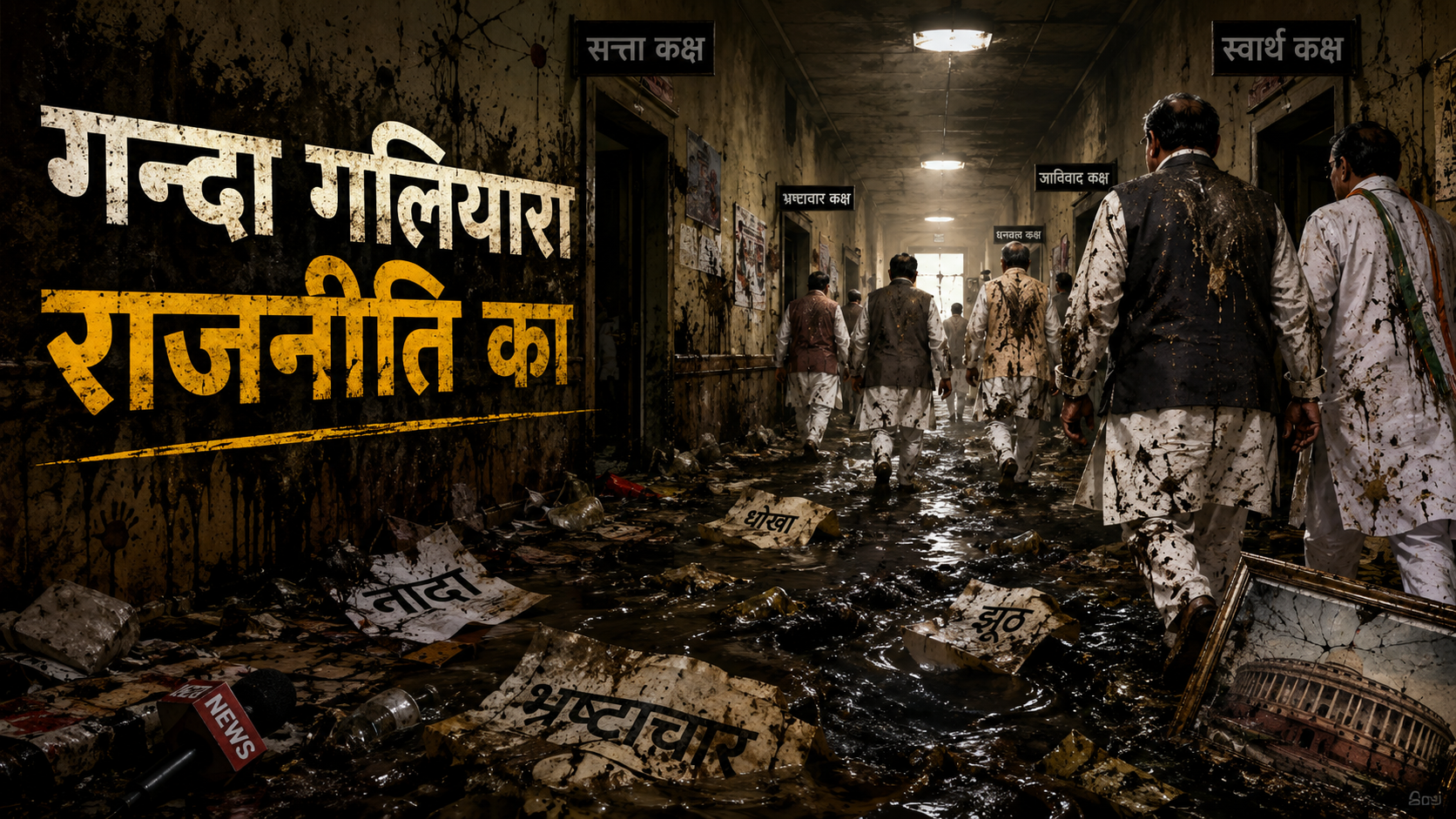 गन्दा गलियारा राजनीति का