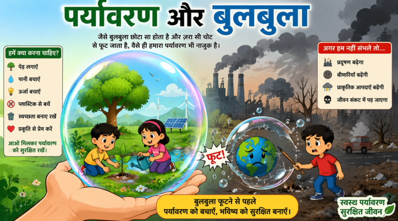 पर्यावरण और बुलबुला