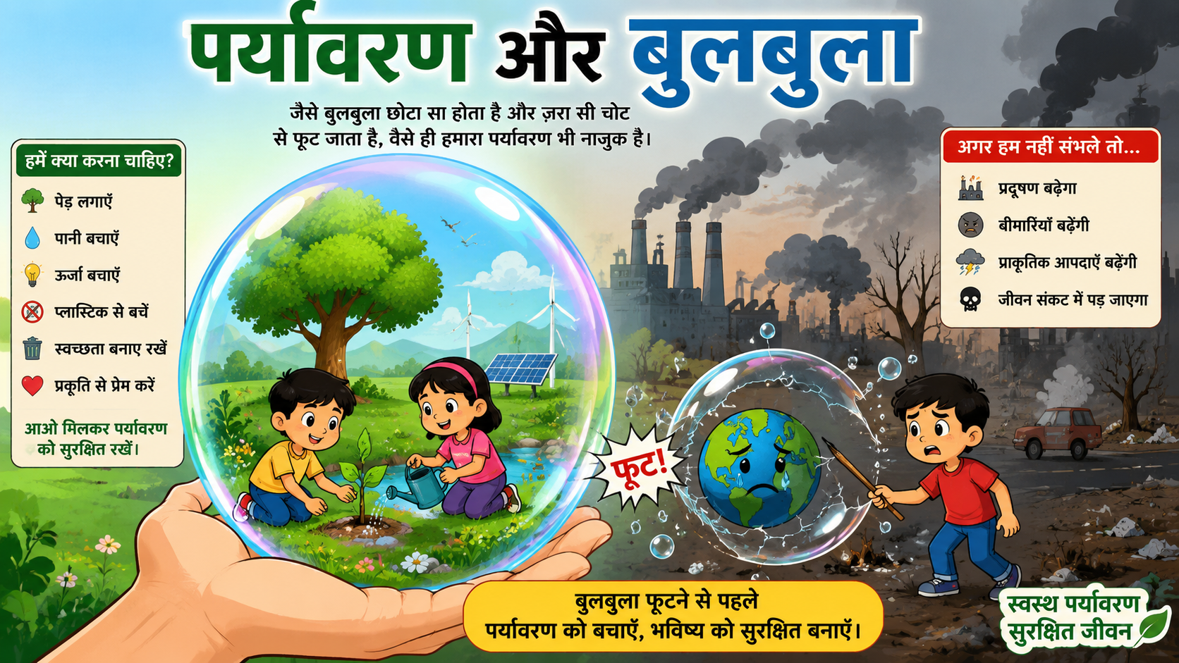 पर्यावरण और बुलबुला