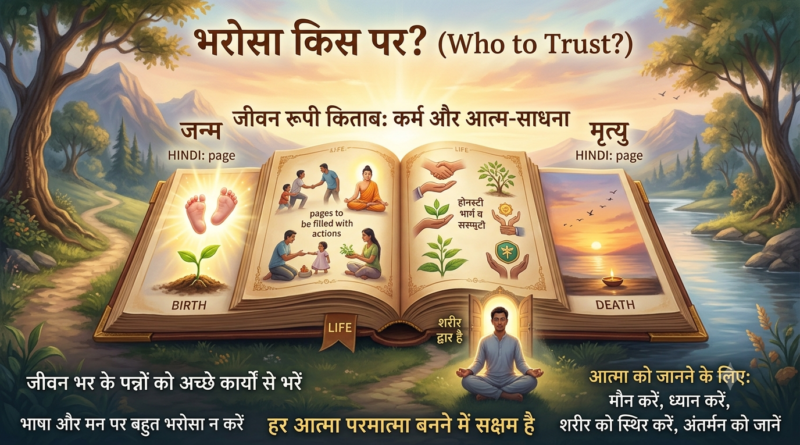 भरोसा किस पर?