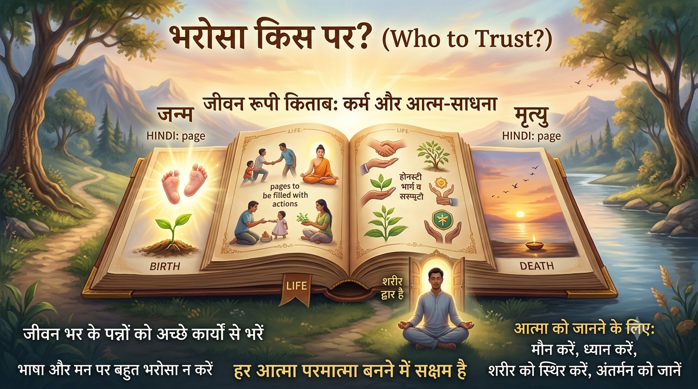 भरोसा किस पर?